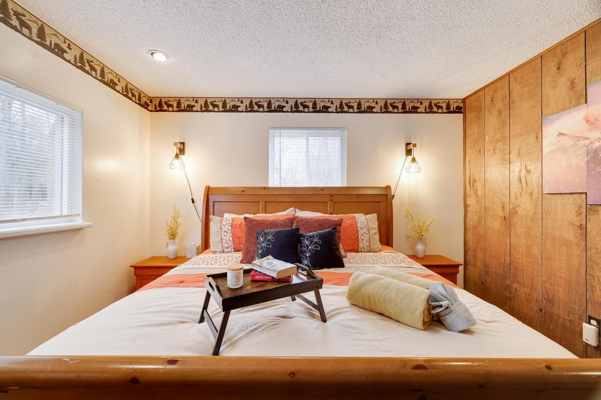 Woodland Escape-0.6Mile To Lake Beach Pet Friendly Lake Harmony Buitenkant foto
