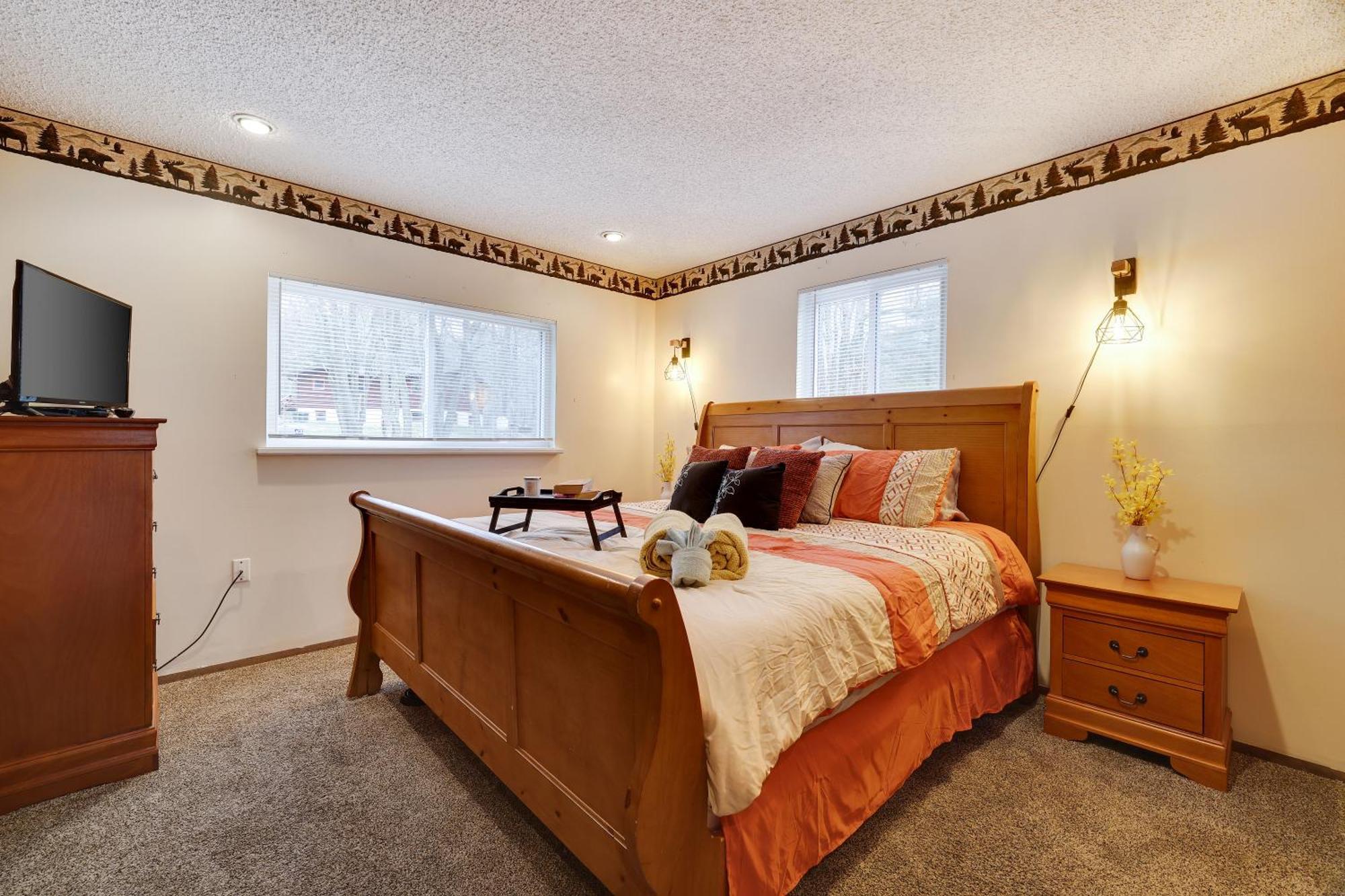 Woodland Escape-0.6Mile To Lake Beach Pet Friendly Lake Harmony Buitenkant foto